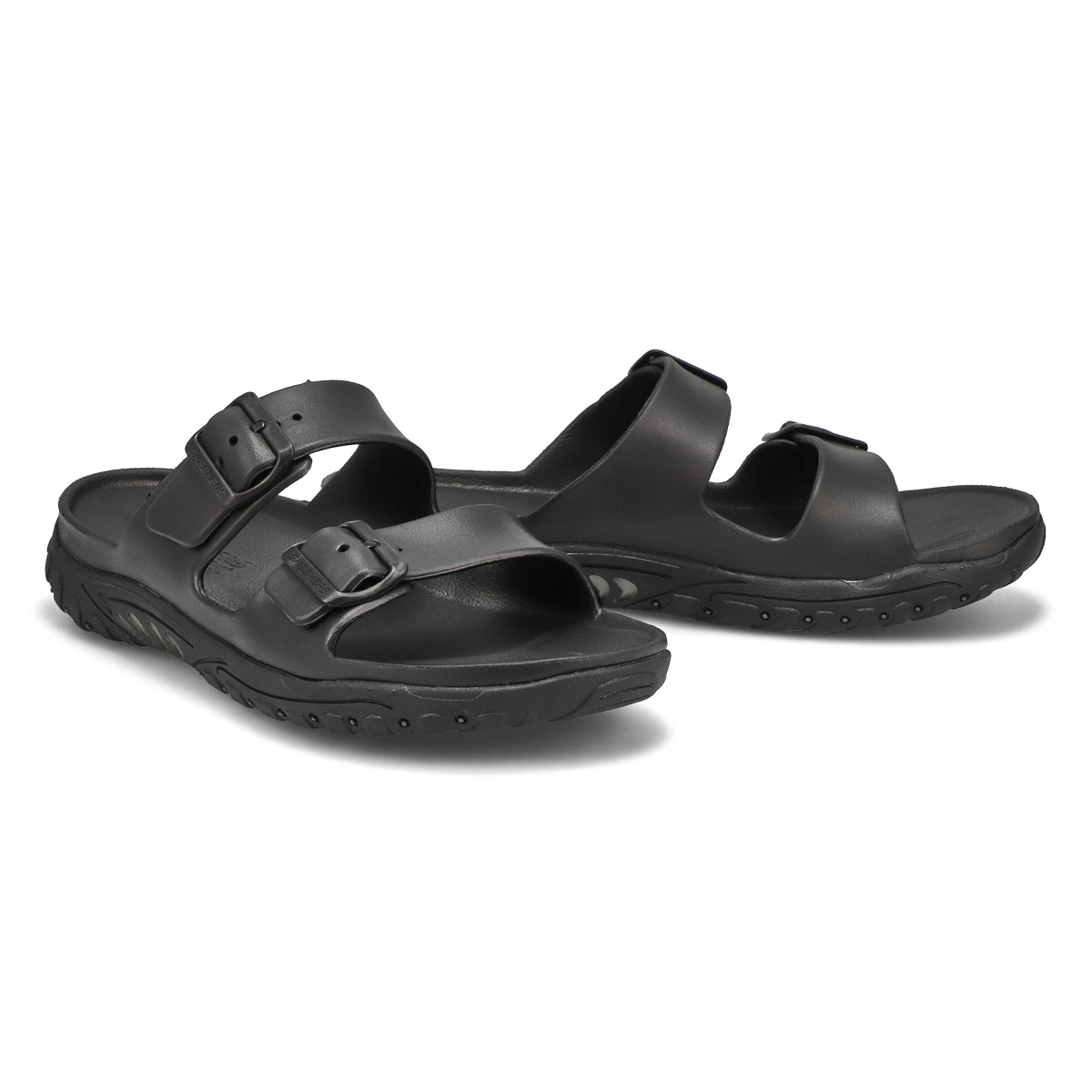 Men's Reggae Waller Slide Sandal - Black